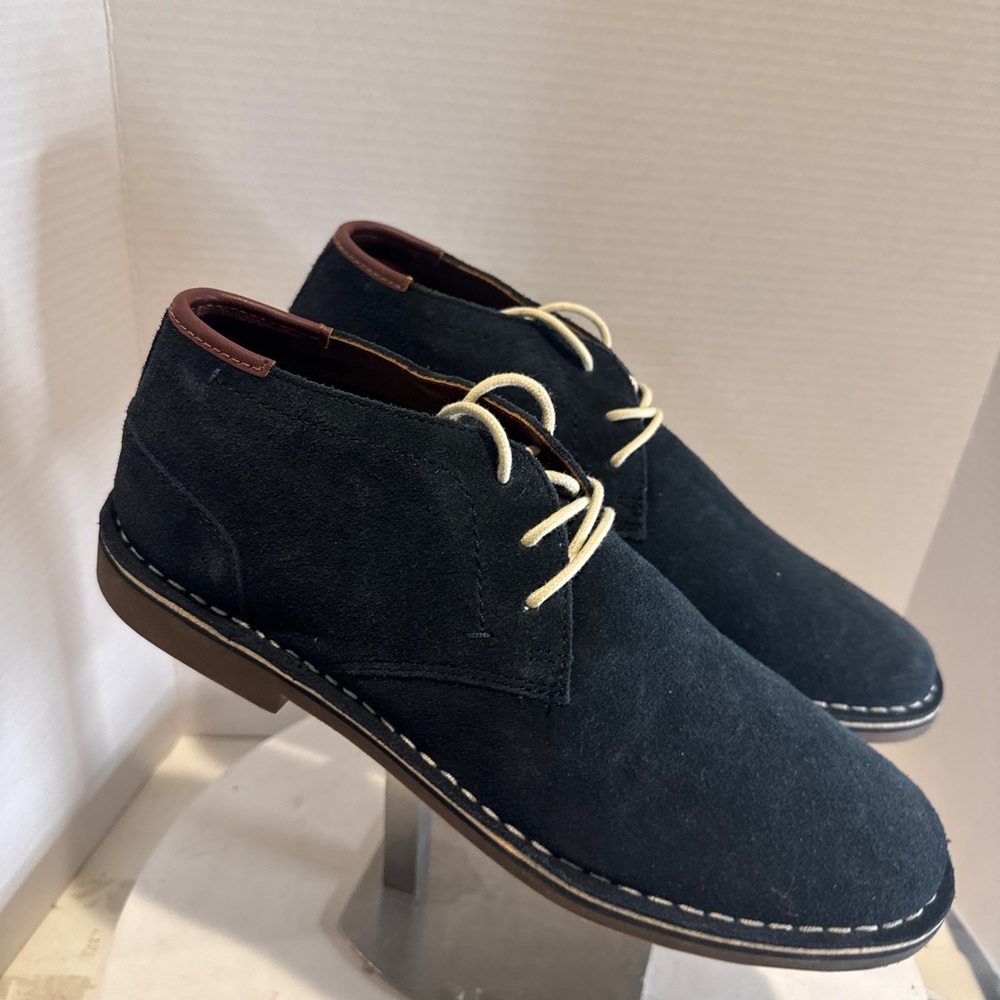 Kenneth Cole Reaction Men's Desert Sun Chukka Blue boots size 12 Brand New